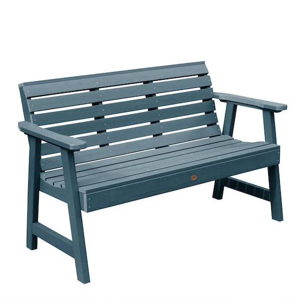 Highwood Usa 5ft Weatherly Garden Bench Outdoor Furniture for Patio, Backyard, Garden AD-BENW3-NBE - main